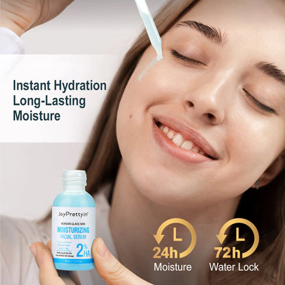 B5 Moisturizing Face Serum Hyaluronic Acid Improve Dark Skin Fade Fine Lines Deep Hydration Firming Facial Essence Skin Care
