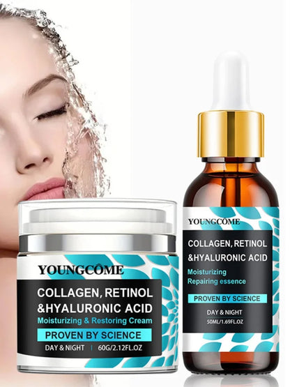 Retinol,hyaluronic acid collagen cream and moisturizing, firm and lift, moisturize, increase elasticity, make skin look youthfu