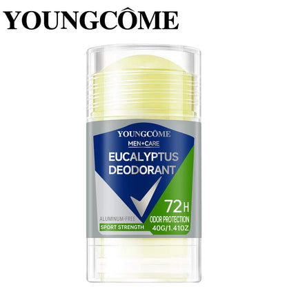 Deodorant for Men Roll-on Bottle Reduce Sweating Odor Remover Underarm Body Deodorant Stick Fast Dry Lasting Portable Refresh