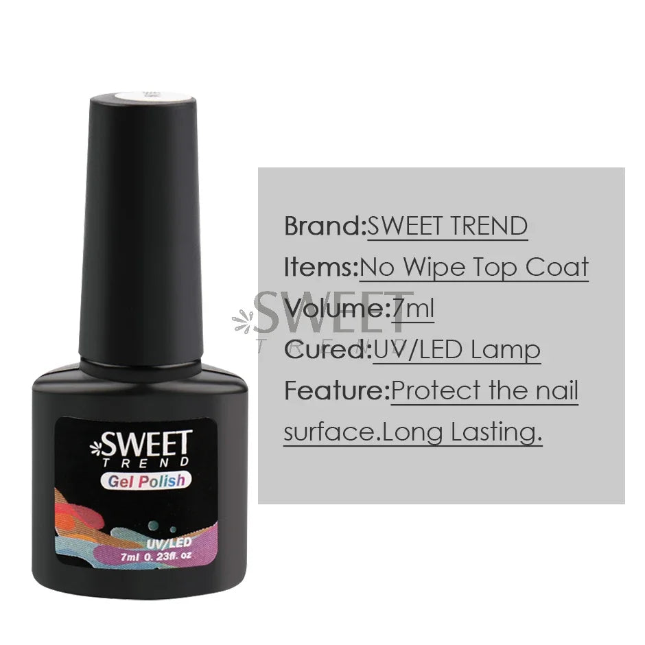 Matte Top Coat Base Coat Gel Nail Polish Protected Surface No Wipe Semi Permanent Soak Off UV Hybrid Varnishes Manicure Supplies