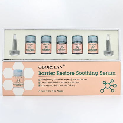 Skin Barrier Soothing Facial Moisturizing Ampoule Skin Care Set Centella Repairing Enhanced Skin Barrier Face Glowing Serum Kit