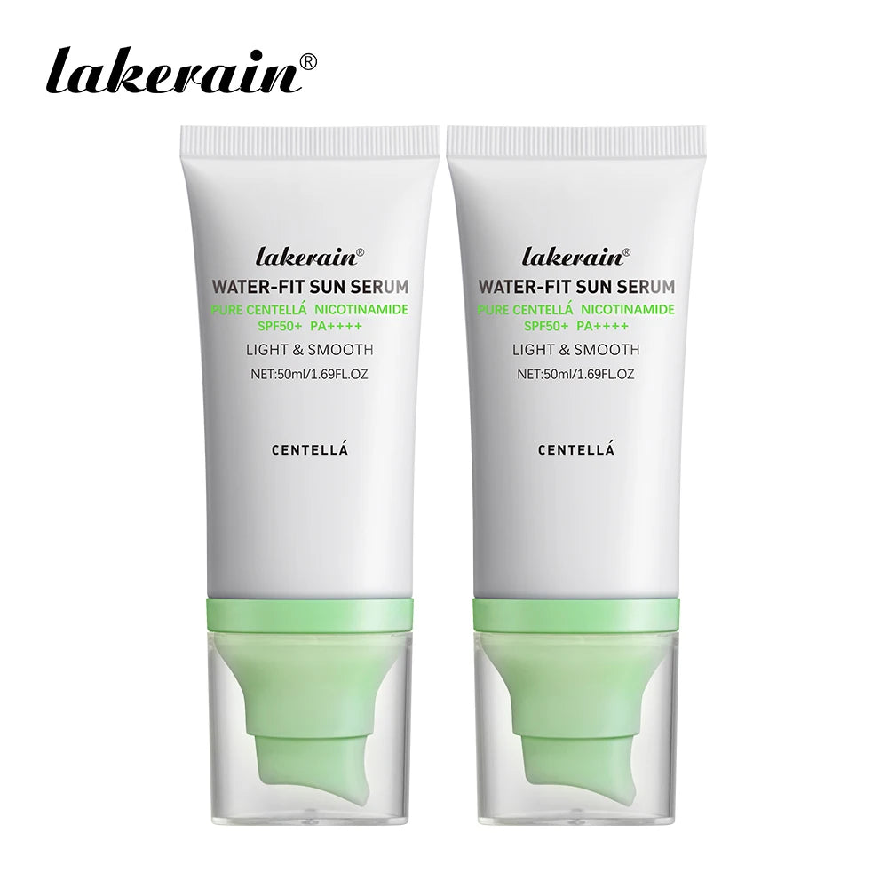 Sunscreen SPF 50 Centella Asiatica No Sticky Refreshing Sunscreen 50ml Sunscreen Essence for Dry Oily Sensitive Skincare