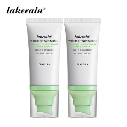 Sunscreen SPF 50 Centella Asiatica No Sticky Refreshing Sunscreen 50ml Sunscreen Essence for Dry Oily Sensitive Skincare