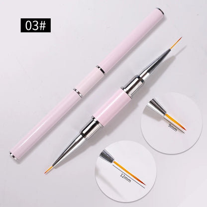 Nail Art Brush Professional Thin Liner for Manicure Decoration Brushes Set Nails French Paint Uv Gel Acrylic Decorating Tools
