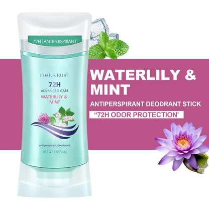 Deodorant Antiperspirant for Men Women Anti Underarm Body Odor Removal Cream 72H Lasting Fragrance Deodorants ,Daily Use 74g