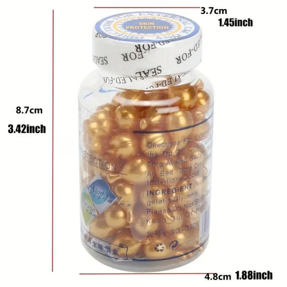 Vitamin E Extract Capsules Moisturizing Cream Ve Serum Facial Korean Makeup  90Pcs/bottle Skin Care
