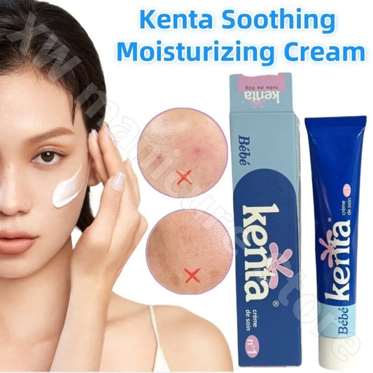 Kenta Cream Brightens Skin Tone Moisturizes Hydrating Repairs Sensitive Skin Improves Redness and Darkness 30g