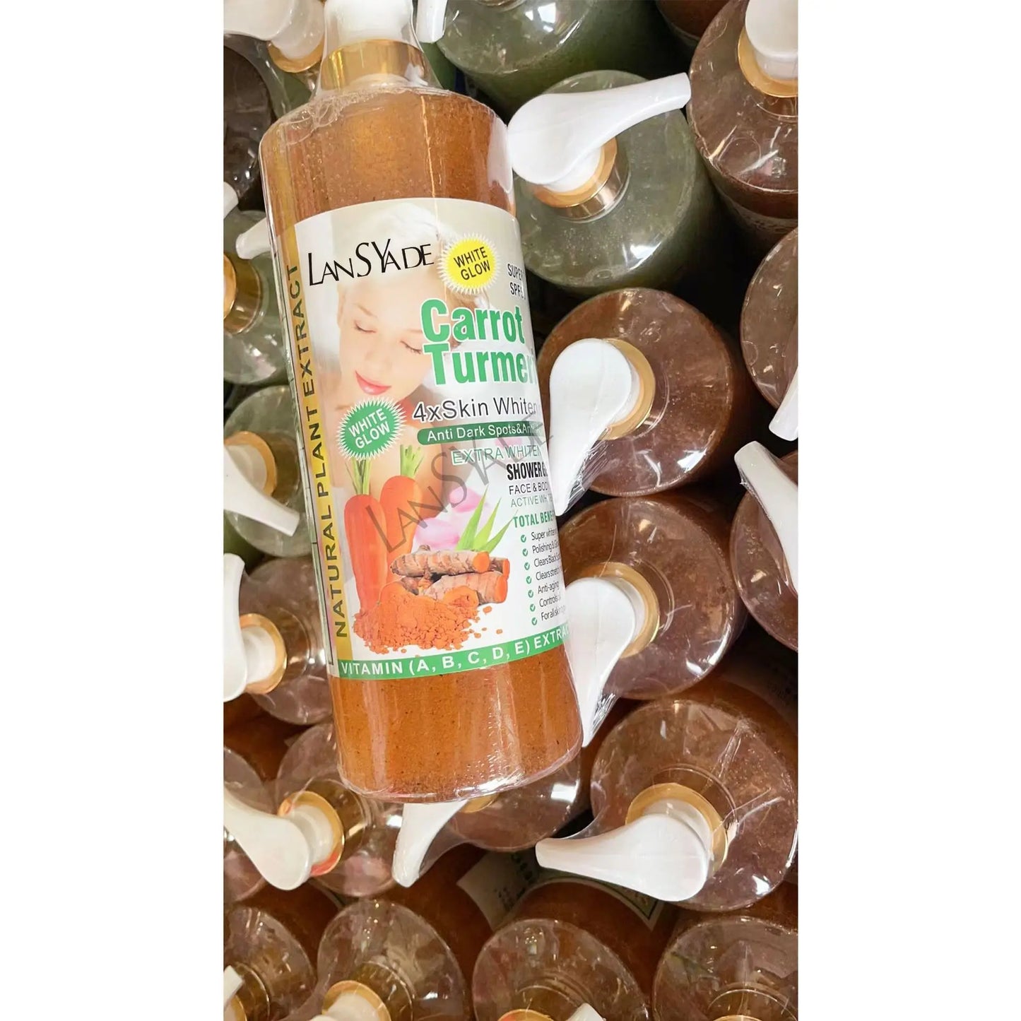 1000ml Scrub bath lotion silky smooth skin foam rich moisture skin toner brighten skin color anti-aging mild lasting fragrance