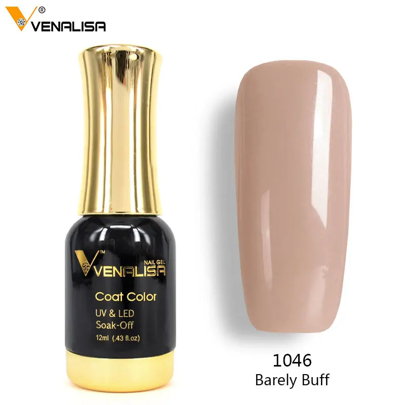 Nail Art Venalisa Nail Paint Gel 12ml 120 Colors Gel Polish Nail Gel Soak Off UV Gel Polish Nail Lacquer Varnishes L2