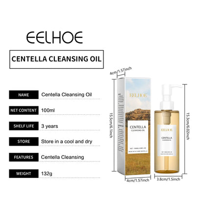Centella Cleansing Oil Facial Makeup Remover Clean Nose Pores Rejuvenation Face Repair Skin Smooth Hydrating Face Centella Serum