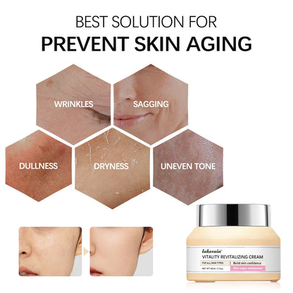 Vitality Revitalizing Cream Anti-aging facial Moisturizes Tightens The Skin To Improve Dry Skin And Fine Lines Skin Care Product