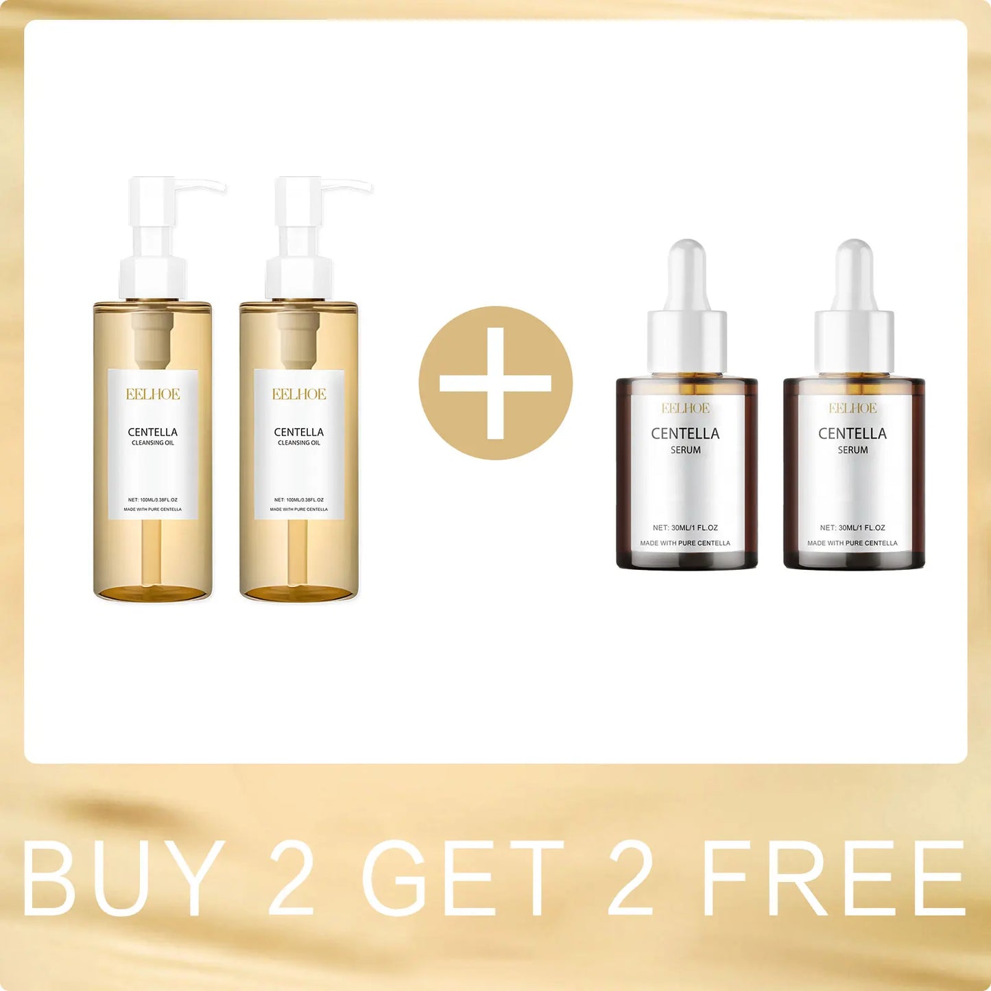 Centella Cleansing Oil Facial Makeup Remover Clean Nose Pores Rejuvenation Face Repair Skin Smooth Hydrating Face Centella Serum