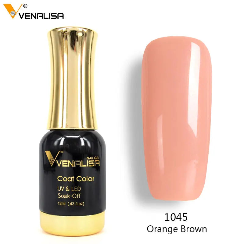Nail Art Venalisa Nail Paint Gel 12ml 120 Colors Gel Polish Nail Gel Soak Off UV Gel Polish Nail Lacquer Varnishes L2