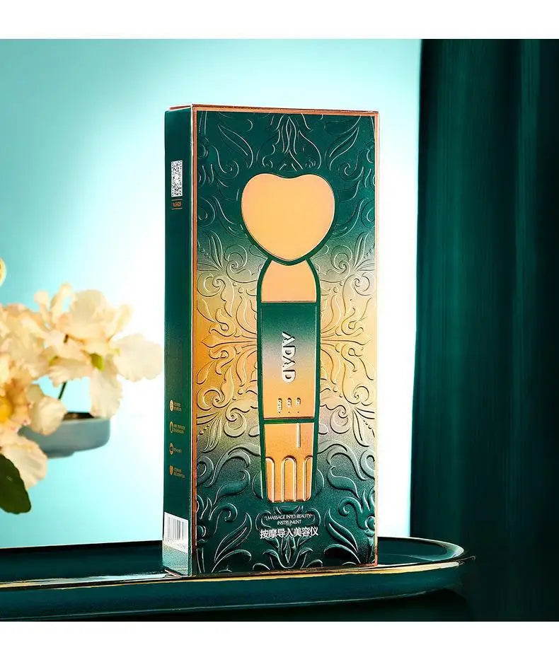 Electric Facial Beauty Devices Face Lifting Anti Wrinkle Facial Eye Massage with Face Cream Introducer Skin Rejuvenation