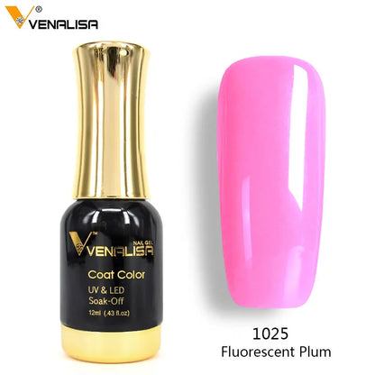 Nail Art Venalisa Nail Paint Gel 12ml 120 Colors Gel Polish Nail Gel Soak Off UV Gel Polish Nail Lacquer Varnishes L2