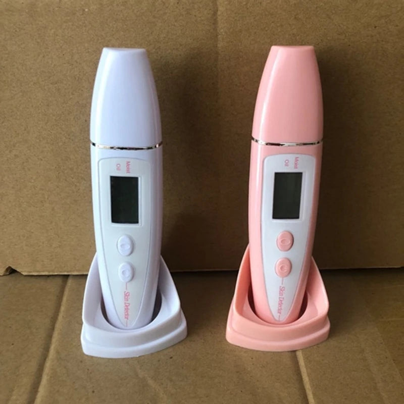 Portable Beauty Instrument Skin Oil Content Moisture Analyzer Face Skin Elasticity Degree Tester Beauty Monitors