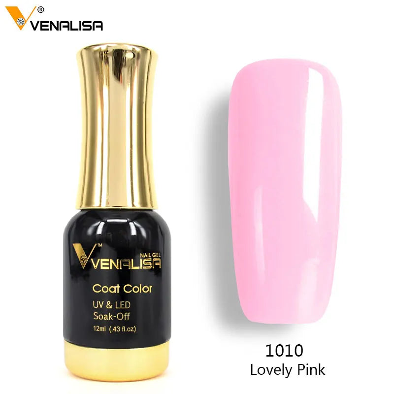 Nail Art Venalisa Nail Paint Gel 12ml 120 Colors Gel Polish Nail Gel Soak Off UV Gel Polish Nail Lacquer Varnishes L2