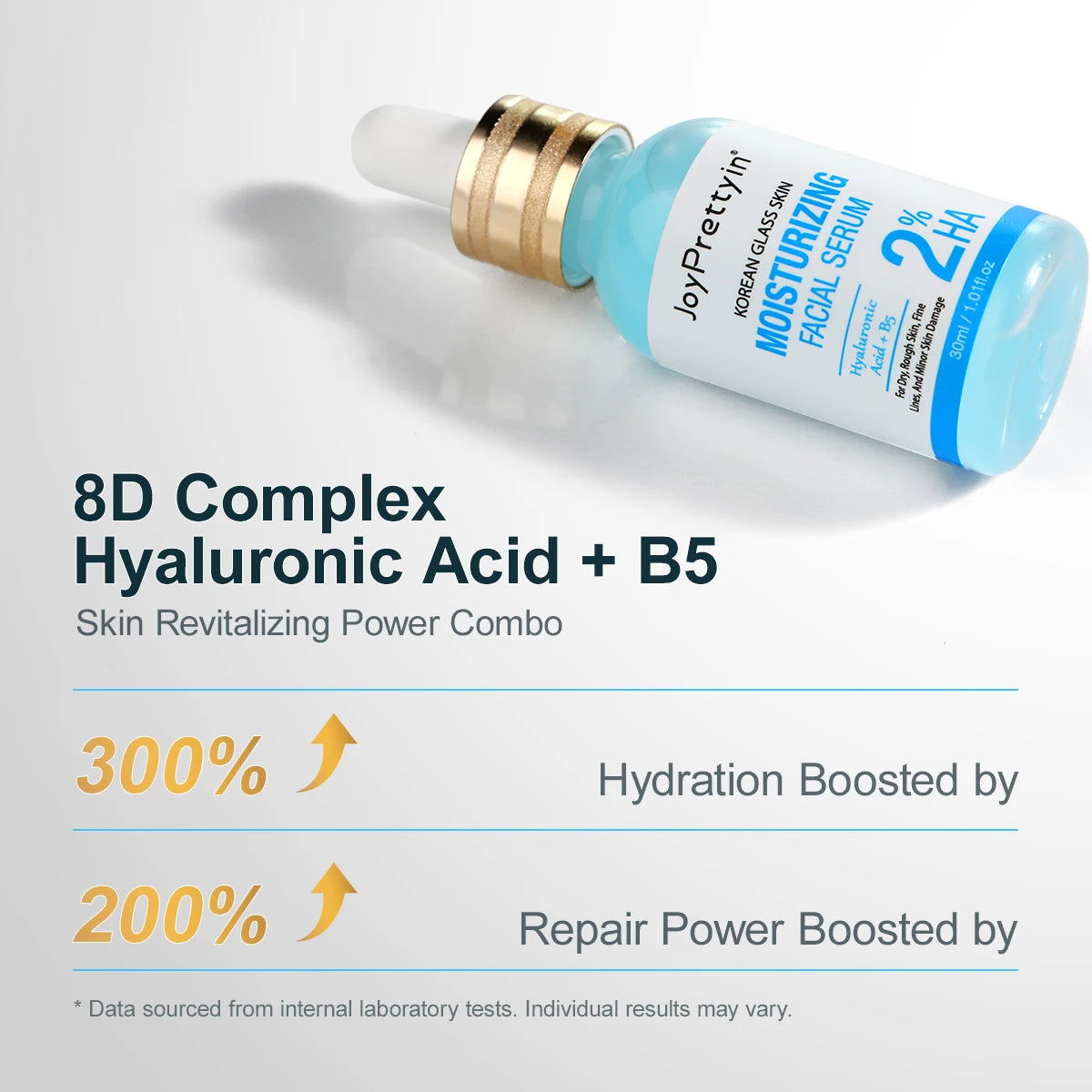 B5 Moisturizing Face Serum Hyaluronic Acid Improve Dark Skin Fade Fine Lines Deep Hydration Firming Facial Essence Skin Care