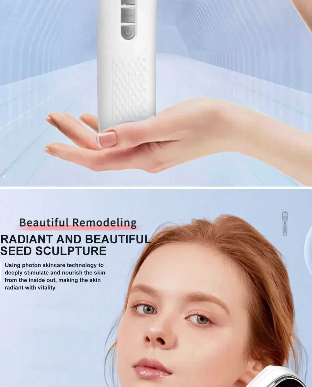 Red Light Infrared Therapy Beauty Device 2025 LED Facial Laser Therapy and Body Anti Aging Wrinkle Acne Pore Skin Tighten Whiten