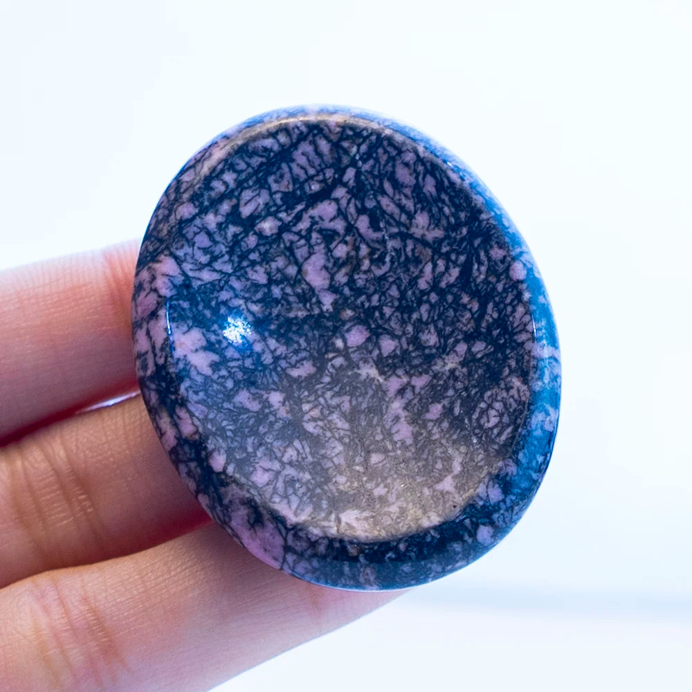 Thumb Massage Stones Beautiful Seven Chakra Crystal Healing Success Health Wealth Reiki Home Energy Gemstone Forget Worry Stones