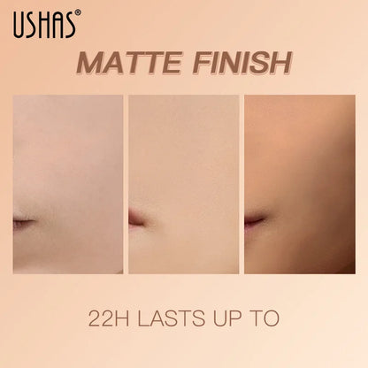 Foundation + Powder Combo Set Brighten Skin Color Waterproof Anti-sweat Soft Focus Foundation