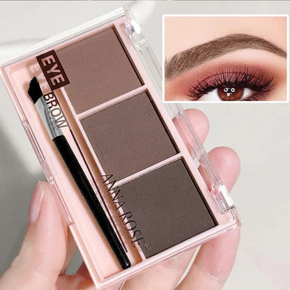 3 color eyebrow powder waterproof sweat-proof natural long-lasting eyebrow powder Eye Brow Enhancer Professional Palette Makeup
