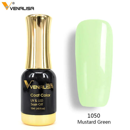 Nail Art Venalisa Nail Paint Gel 12ml 120 Colors Gel Polish Nail Gel Soak Off UV Gel Polish Nail Lacquer Varnishes L2