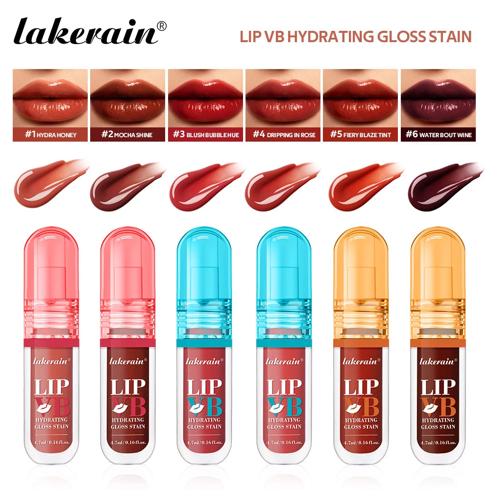 LIP Hydrating Gloss Stain Instant Glossy Wetness Long Lasting Hydrating Soothe And Moisturize Lips Cachieve The Perfect Lip Look