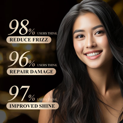 2PCS Ginseng Gloss Nourish Repair Hair Treatment Hair Loss Fast and Powerful Hair Growth Essence Hair Care