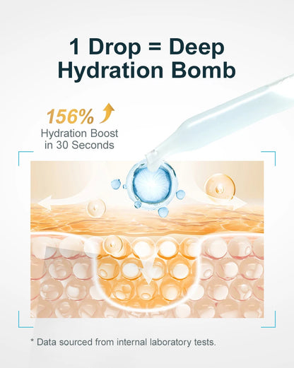B5 Moisturizing Face Serum Hyaluronic Acid Improve Dark Skin Fade Fine Lines Deep Hydration Firming Facial Essence Skin Care