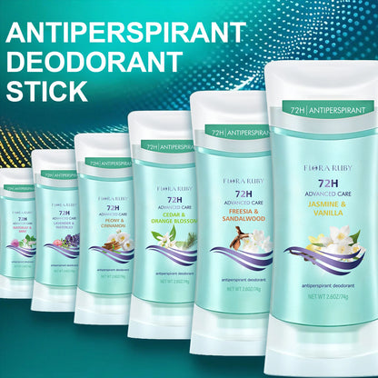 Deodorant Antiperspirant for Men Women Anti Underarm Body Odor Removal Cream 72H Lasting Fragrance Deodorants ,Daily Use 74g