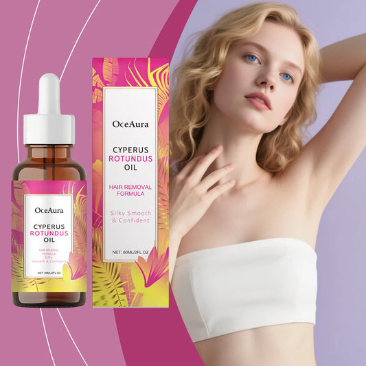 OceAura Depilatory Care Essential Oil: Gentle Skin Care, Cleansing, Depilating, Moisturizing, Daily Care Essential Oil