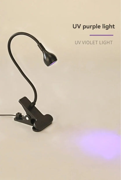 Nail Lamp LED Portable Nail Dryer With Clip Dryer Lamps NailsLamp For Gel Polish Professional Nails Art Tools Home Salon Manicur