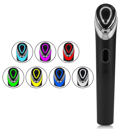 Electric Vibrating Age-R Booster Pro 7 Colors Led Facial Light Therapy Anti Wrinkle Brightening Beauty Device Rejuvenation Tool