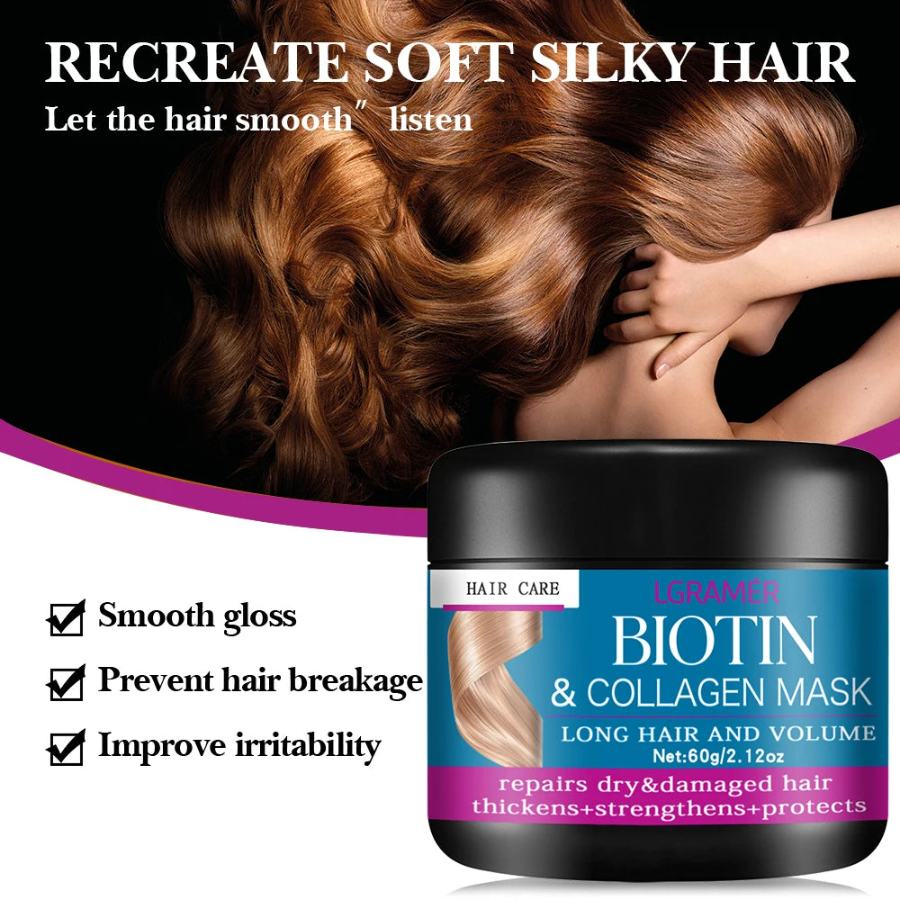 LGRAMER hair conditioner has smooth and glossy texture preventing hair breakage repairing dryness and splitting nourishing hair