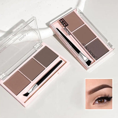 3 color eyebrow powder waterproof sweat-proof natural long-lasting eyebrow powder Eye Brow Enhancer Professional Palette Makeup