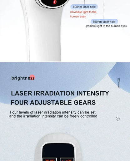 Red Light Infrared Therapy Beauty Device 2025 LED Facial Laser Therapy and Body Anti Aging Wrinkle Acne Pore Skin Tighten Whiten