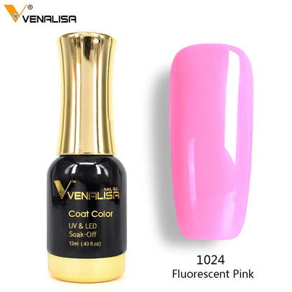 Nail Art Venalisa Nail Paint Gel 12ml 120 Colors Gel Polish Nail Gel Soak Off UV Gel Polish Nail Lacquer Varnishes L2