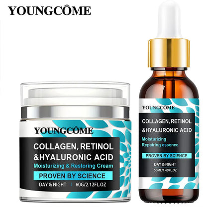 Retinol,hyaluronic acid collagen cream and moisturizing, firm and lift, moisturize, increase elasticity, make skin look youthfu