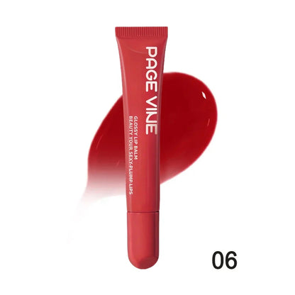 Moisturizing Phone Case Lip Gloss Moisturizer Lipstick Toast Concentrated Raspberry Jelly Transparent Lip Gloss