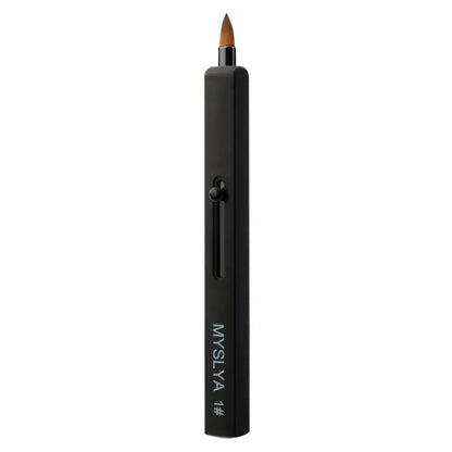 Make Up Tool Eyeshadow Applicator Lady Capped Women Beauty Lipstick Brush Cosmetic Brush Retractable Lip Brush Lip Gloss Brush