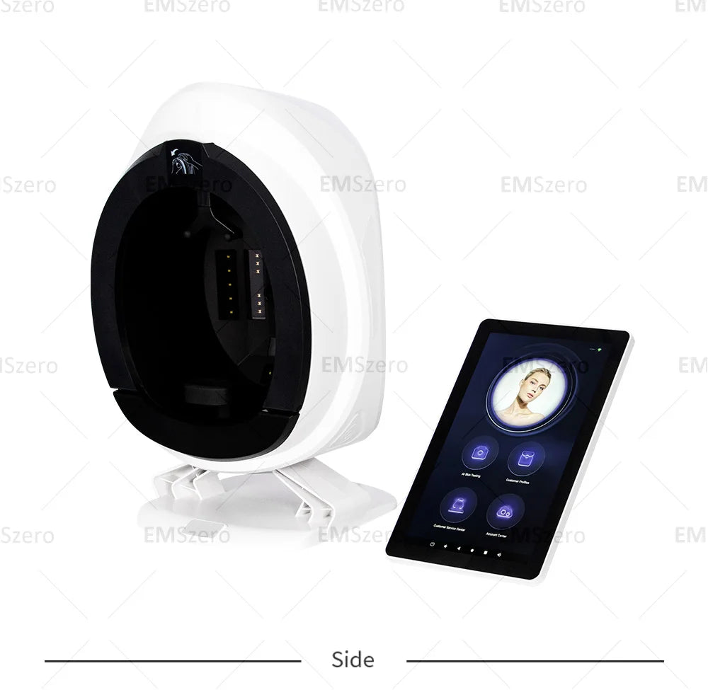 The best smart facial skin detection and analysis beauty instrument.Skin scan analysis anti-aging instrument