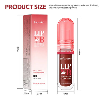 LIP Hydrating Gloss Stain Instant Glossy Wetness Long Lasting Hydrating Soothe And Moisturize Lips Cachieve The Perfect Lip Look