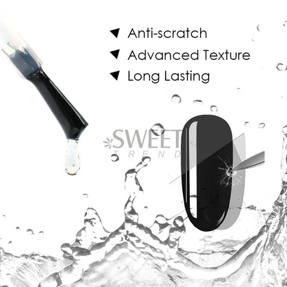 Matte Top Coat Base Coat Gel Nail Polish Protected Surface No Wipe Semi Permanent Soak Off UV Hybrid Varnishes Manicure Supplies