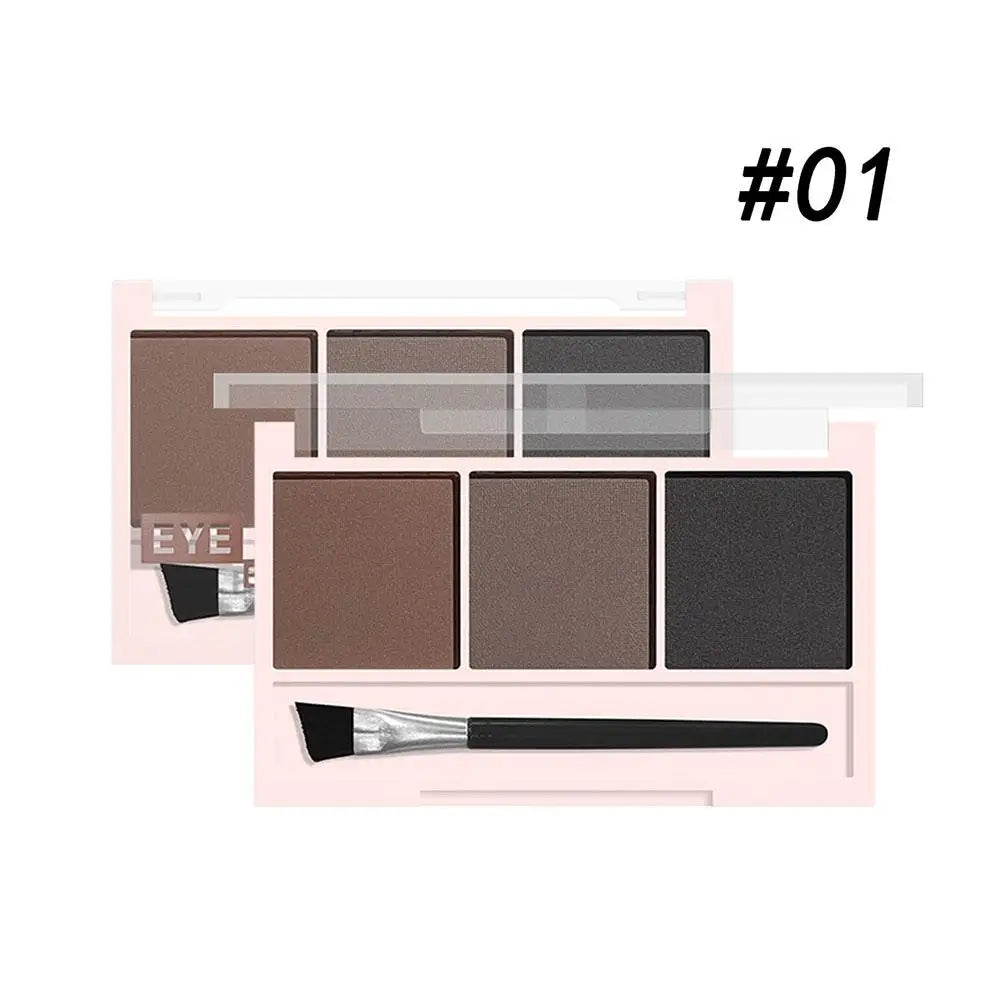 3 color eyebrow powder waterproof sweat-proof natural long-lasting eyebrow powder Eye Brow Enhancer Professional Palette Makeup
