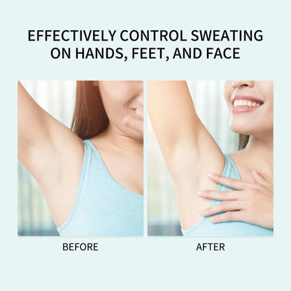 Antiperspirant Gel 50ml Against Sweaty Hands, Sweaty Feet And Sweating On The Face, Against Armpit Odor, Against Heavy Sweating