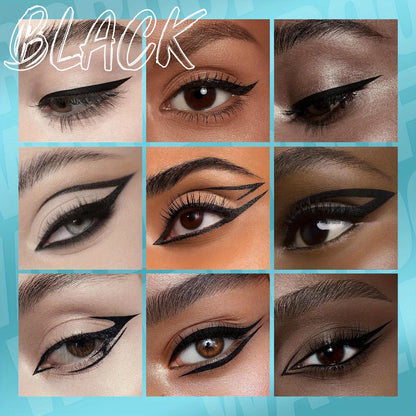 12-color eyeliner waterproof, quick-drying, oil-proof and non-smudging long-lasting eyeliner eyeliner set