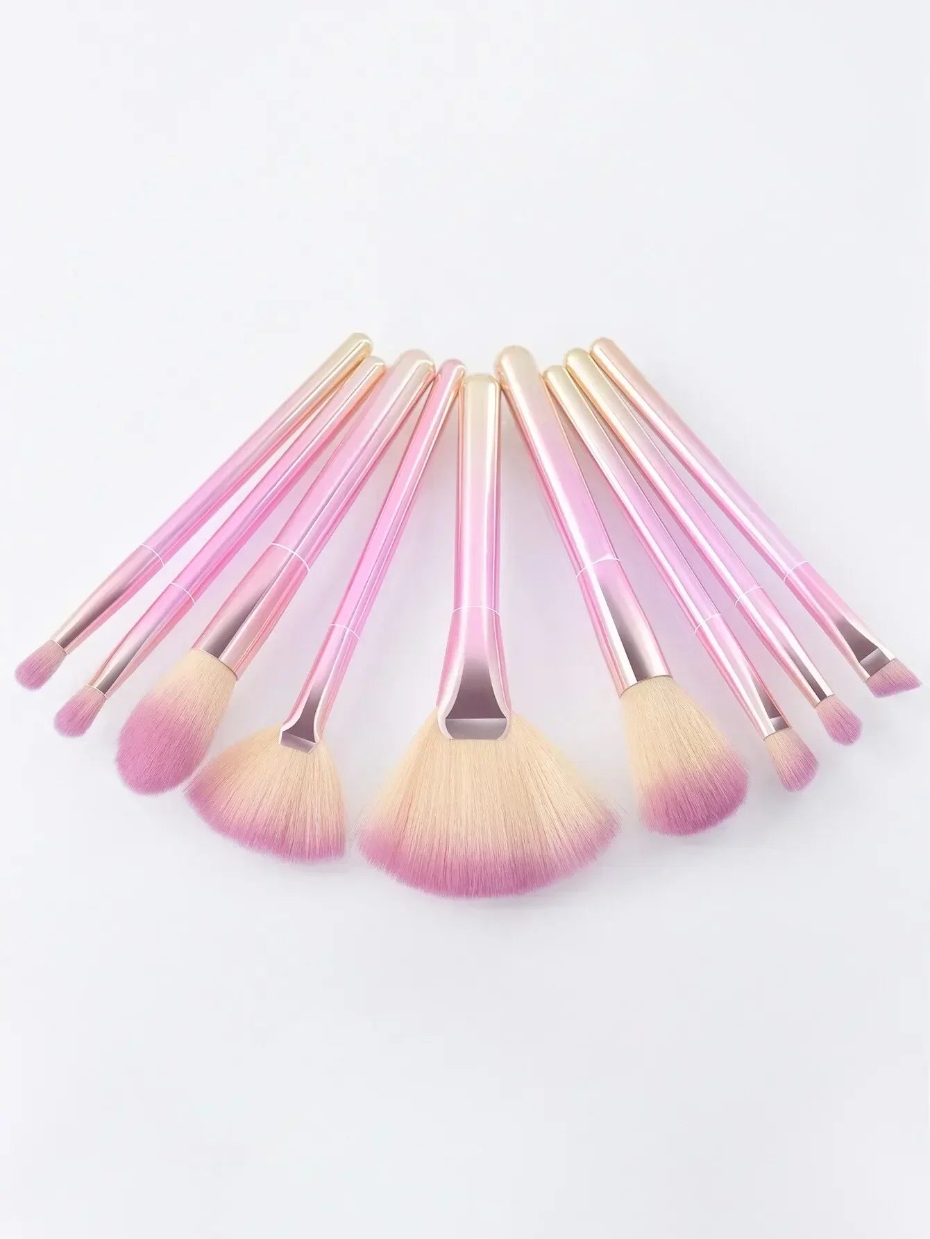 9PCS Color Makeup Brush Set EyeShadow Foundation Women Cosmetic Brush Eyeshadow Blush Powder Blending Beauty Soft Makeup Tool