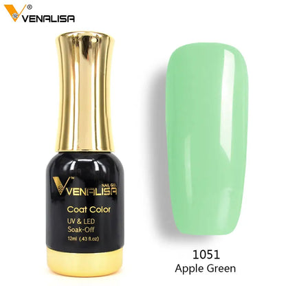 Nail Art Venalisa Nail Paint Gel 12ml 120 Colors Gel Polish Nail Gel Soak Off UV Gel Polish Nail Lacquer Varnishes L2