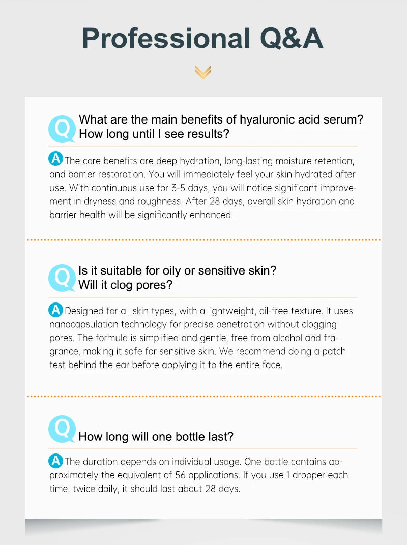 B5 Moisturizing Face Serum Hyaluronic Acid Improve Dark Skin Fade Fine Lines Deep Hydration Firming Facial Essence Skin Care